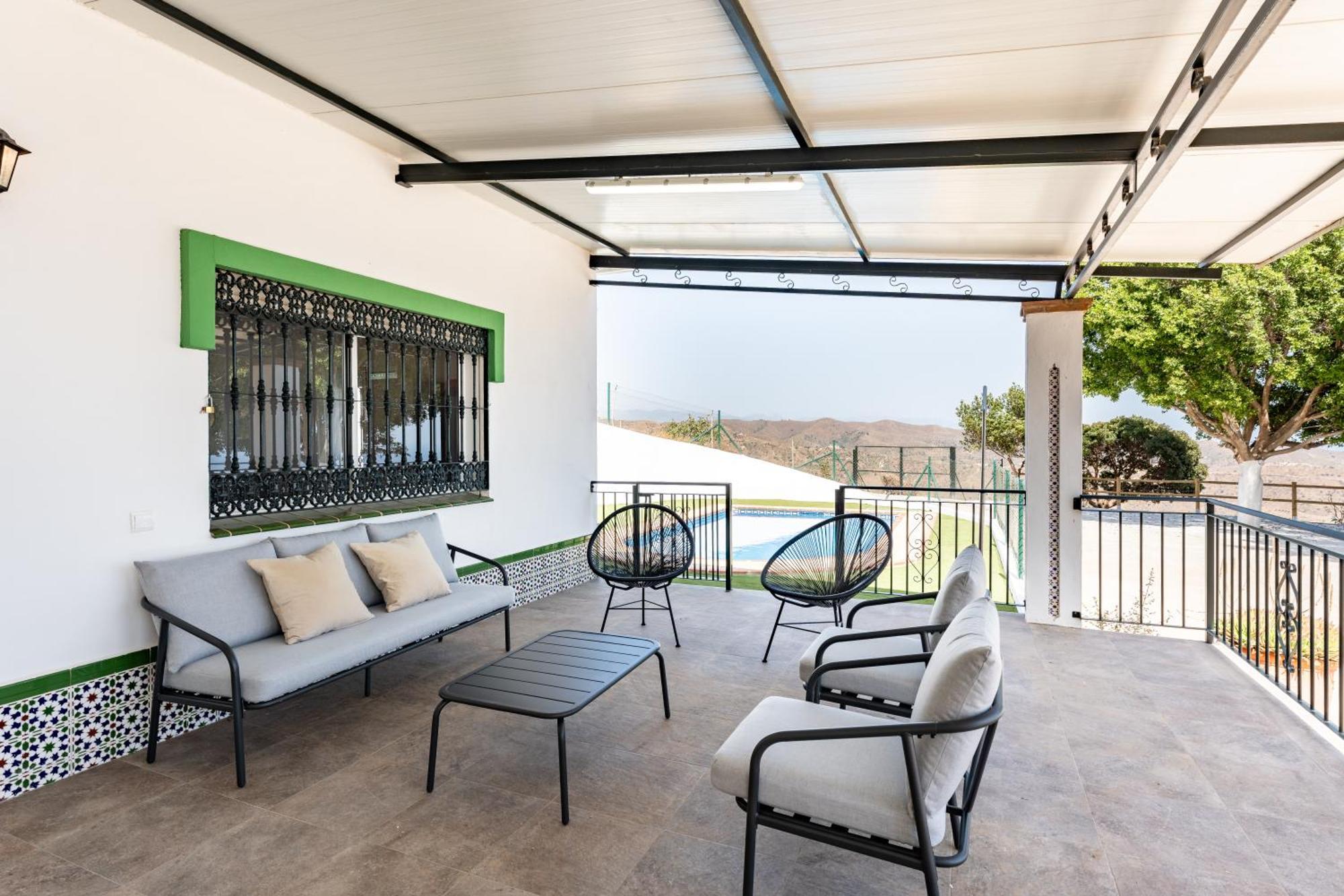 Villa Cortijo Ariza Sea Views Málaga Exterior foto