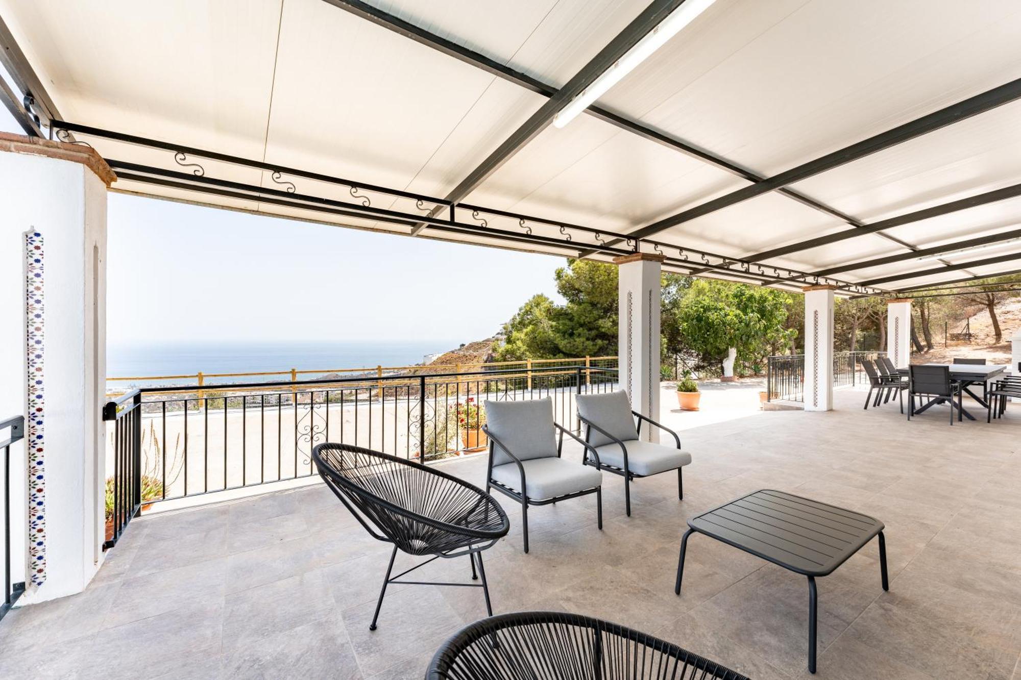 Villa Cortijo Ariza Sea Views Málaga Exterior foto